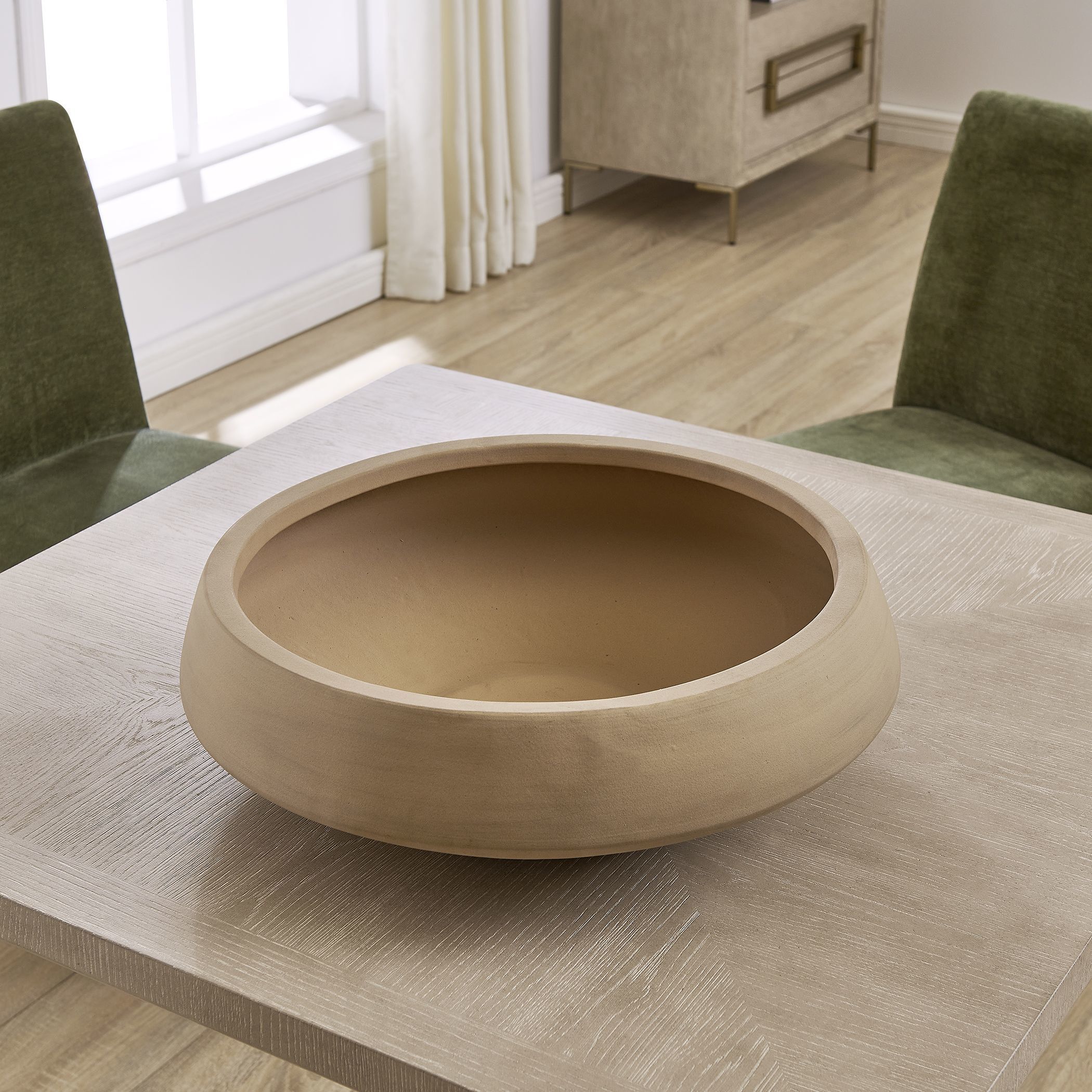 Sienna Scape 20 X 6.75 inch Indoor-Outdoor Bowl